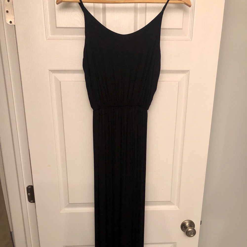 Black maxi dress from Nordstrom